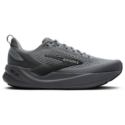 Men's Brooks Ghost Max 4 - Grey/Ebony
