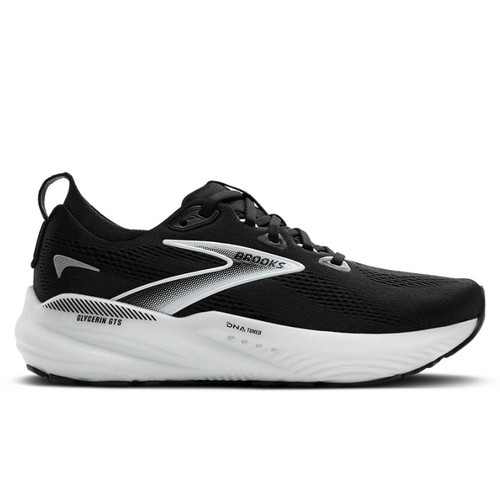 Men's Brooks Glycerin GTS 22 - Black/Grey/White