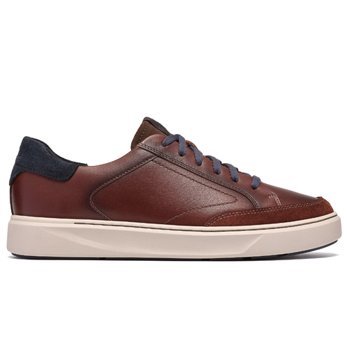Men's Clarks Code C Tie - Mahogany
