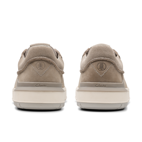 Men's Clarks Courtlite 2 Run - Grey Nubuck