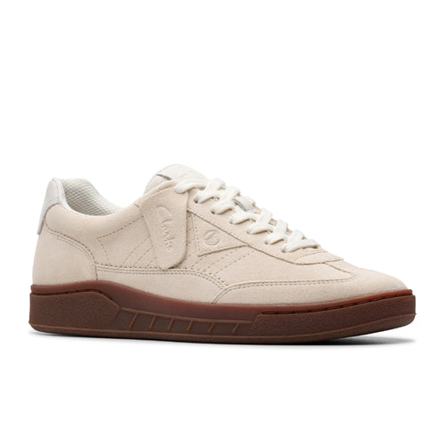 Men's Clarks CraftRally Ace - Off White Suede