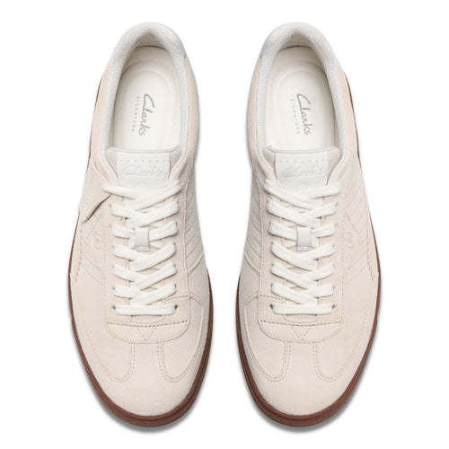 Men's Clarks CraftRally Ace - Off White Suede