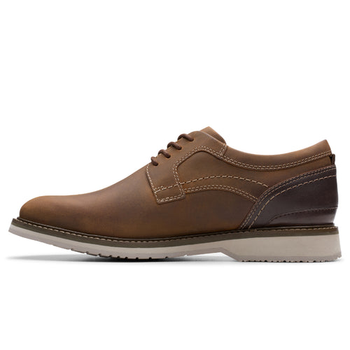 Men's Clarks Monahan Plain - Beeswax