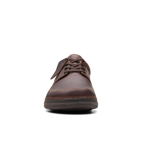 Men's Clarks Nature 5 Lo - Dark Brown Leather