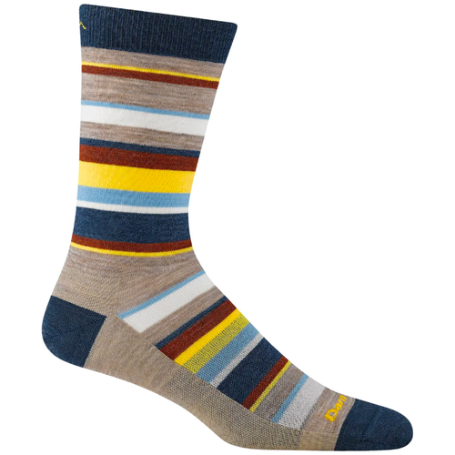 Men's Darn Tough Druid Crew Lightweight Lifestyle Socks - Rye