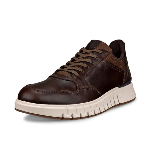Men's ECCO Gruuv Studio Sneaker - Cocoa Brown