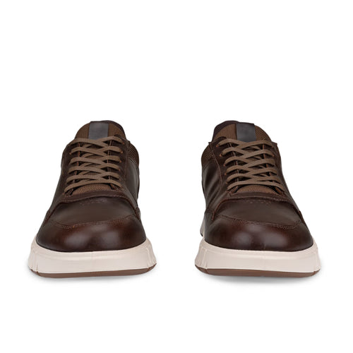 Men's ECCO Gruuv Studio Sneaker - Cocoa Brown