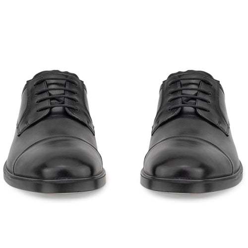 Men's ECCO Metropole Milan Derby Cap Toe - Black