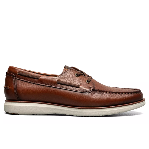 Men's Florsheim Tropics Boat Shoe - Cognac/Chestnut