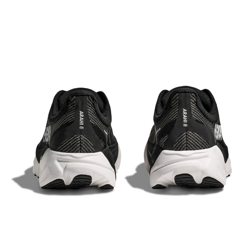 COMING JULY 1: Men's HOKA Arahi 8 - Black/White (BWHT)