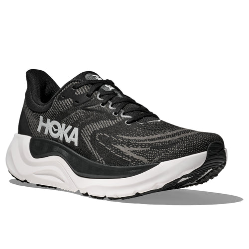 COMING JULY 1: Men's HOKA Arahi 8 - Black/White (BWHT)