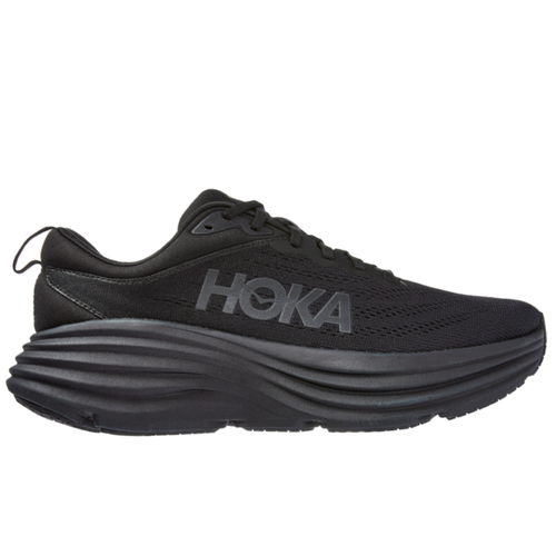 Men’s HOKA Bondi 8 – Black/Black (BBLC)