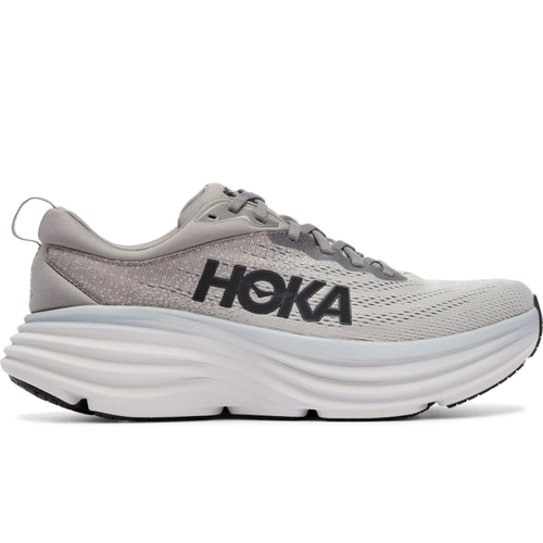 Men’s HOKA Bondi 8 – Sharkskin/Harbor Mist (SHMS)