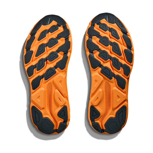 Men's HOKA Clifton 9 GTX - Stormy Skies/Orange Zest (SGZ)