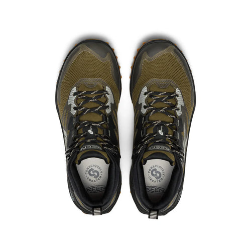 Men's KEEN Zionic NXT Waterproof – Dark Olive/Black