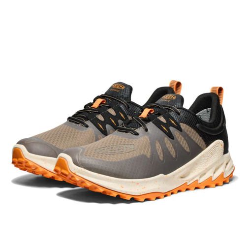 Men's KEEN Zionic Waterproof – Brindle/Bright Marigold