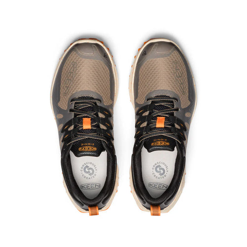 Men's KEEN Zionic Waterproof – Brindle/Bright Marigold
