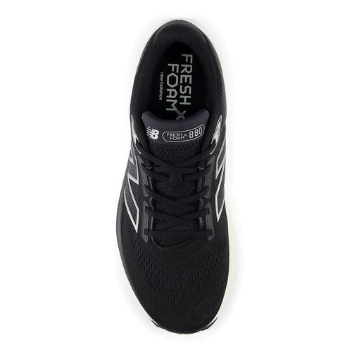 Men’s New Balance Fresh Foam X 880v14 – Black/Sea Salt/Silver Metallic