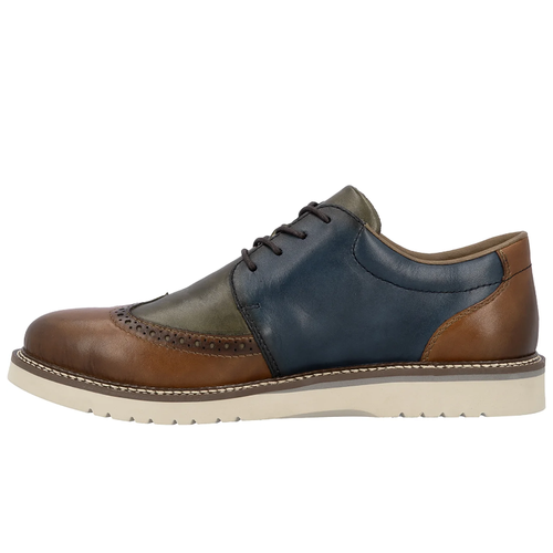 Men's Rieker Alan 04 - Muskat/Forest/Royal Blue
