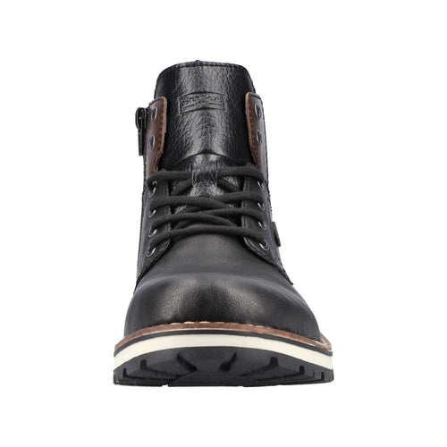 Men's Rieker Ronny 34 - Schwarz/Kastanie/Granit