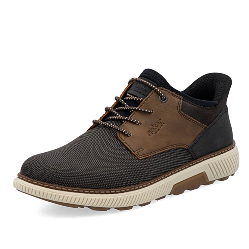Men's Rieker Stan 57 - Schwarz-Braun/Noce