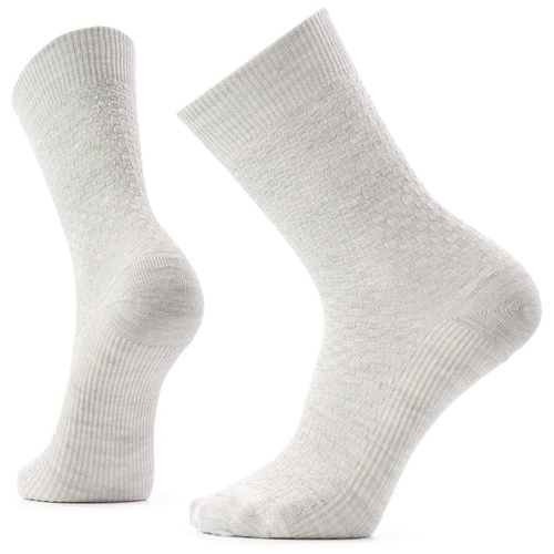 Men's Smartwool Everyday Basketweave Crew Socks - Ash