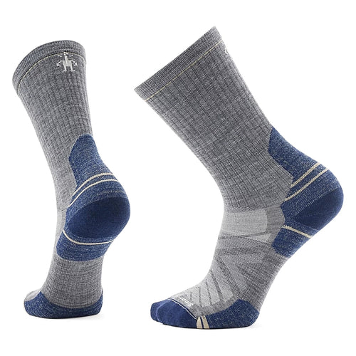 Men's Smartwool Hike Targeted Cushion Crew Socks - Medium Gray