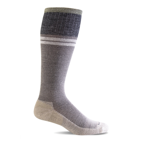 Men's Sockwell Sportster Moderate Graduated Compression Socks - Putty