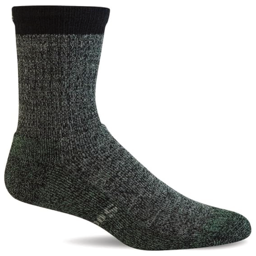 Men's Sockwell Trail Blazer Moderate Graduated Compression Crew Socks - Charcoal