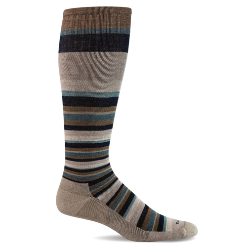 Men's Sockwell Up Lift Firm Graduated Compression Socks - Putty