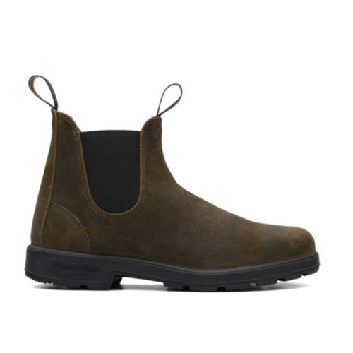 Men’s Blundstone Original Suede Boot #1615 – Dark Olive
