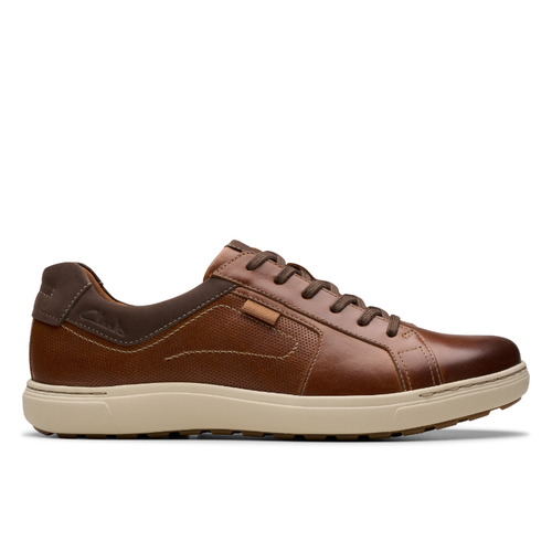 Men's Clarks Mapstone Lace - Tan Leather