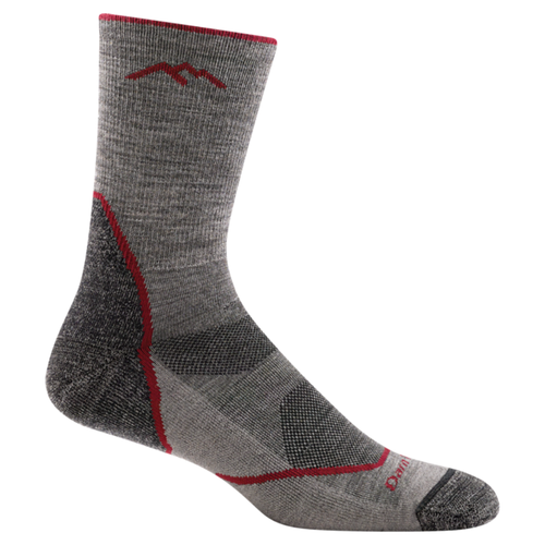 Women's Darn Tough Hiker Micro Midweight Crew Socks - Taupe