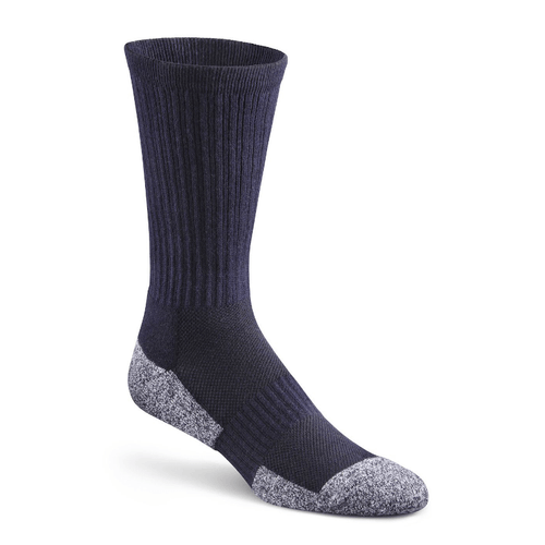 Dr. Comfort Crew Sock - Navy
