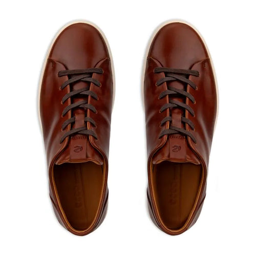 Men's ECCO Soft 7 Premier Sneaker - Cognac
