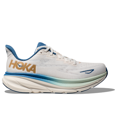 Men's HOKA Clifton 9 – Frost/Gold (FTG)