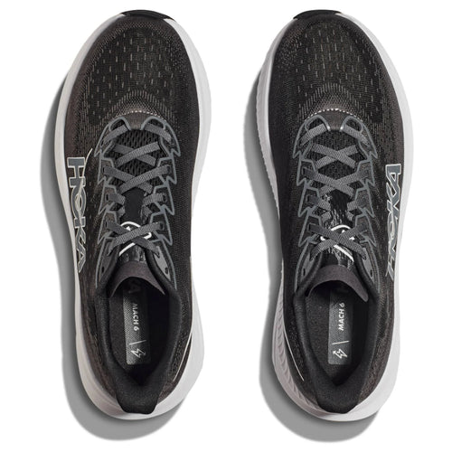 Men’s HOKA Mach 6 – Black/White (BWHT)
