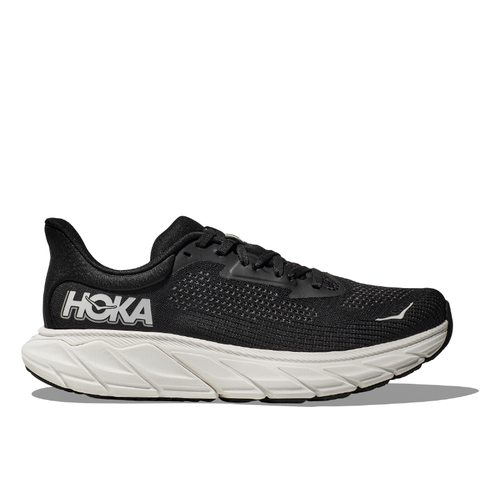 Men's Hoka Arahi 7 - Black/White (BWHT)