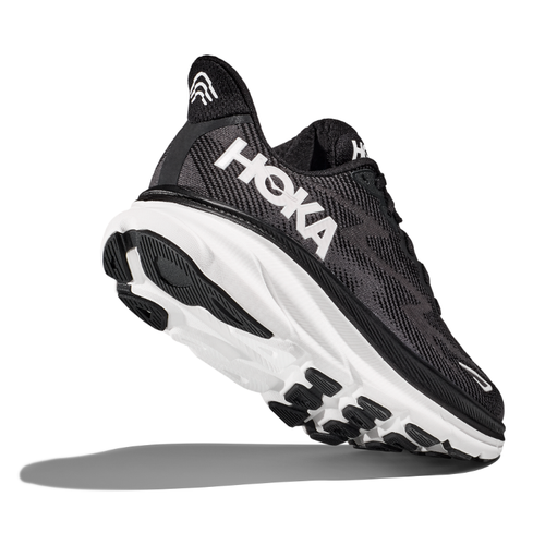 Men’s HOKA Clifton 9 – Black/White (BWHT)