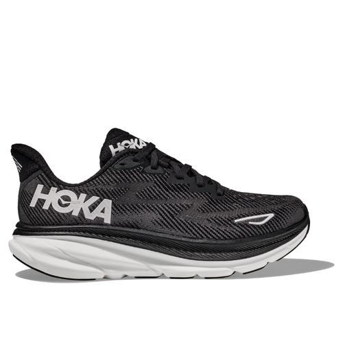 Men’s HOKA Clifton 9 – Black/White (BWHT)