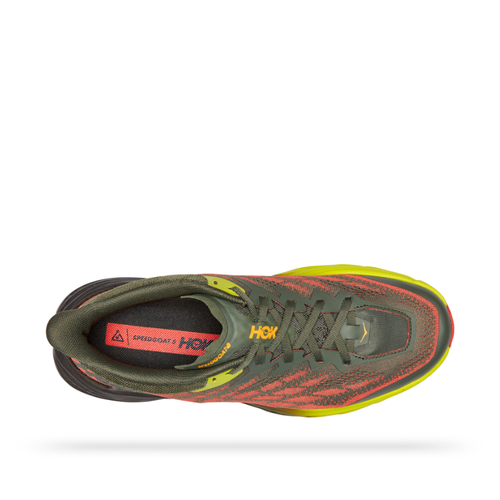 Men's HOKA Speedgoat 5 - Thyme/Fiesta (TFST)