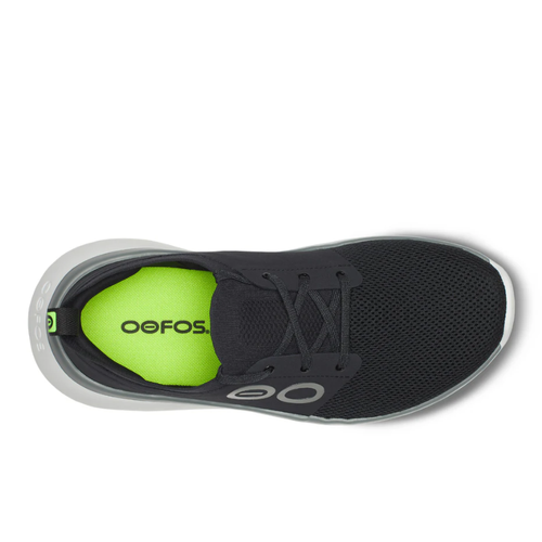 Men's OOFOS OOmy Stride - White/Black