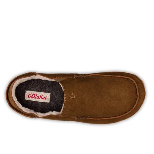 Men’s OluKai Moloā Slipper – Kona Coffee