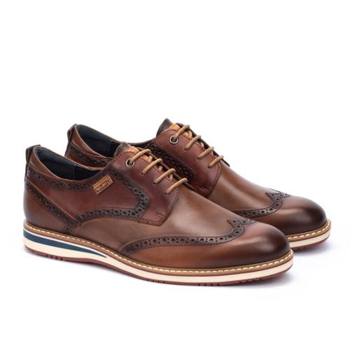 Men's Pikolinos Avila M1T-4191C1 Wing Tip - Cuero