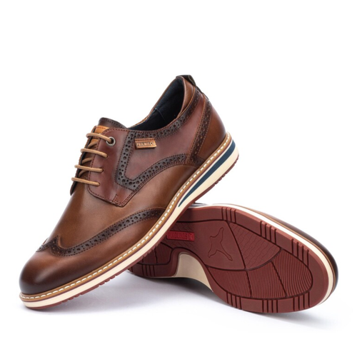 Men's Pikolinos Avila M1T-4191C1 Wing Tip - Cuero