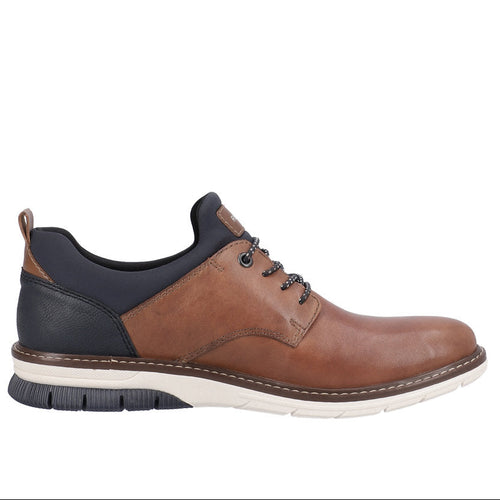 Men's Rieker Dustin 54 - Nussbraun/Lake/Navy
