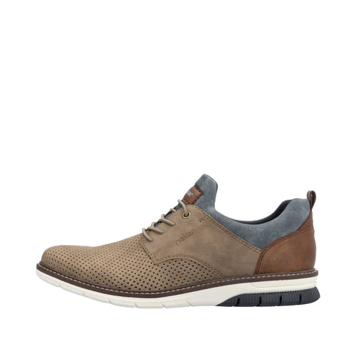 Men's Rieker Dustin 50 - Fango/Toffee/Denim