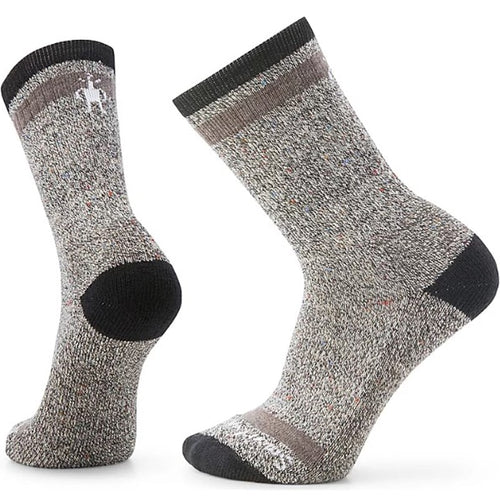 Men's Smartwool Everyday Larimer Crew - Black/Taupe Heather