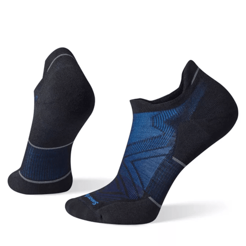 Men's Smartwool Run Targeted Cushion Low Ankle Socks - Black