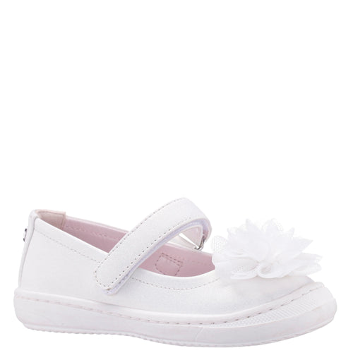 Kid's Nina Natty - Pearlized White